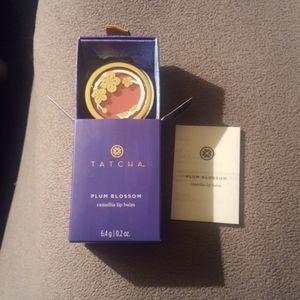 Tatcha Makeup - NIB tatcha plum blossom Camellia lip balm Tatcha Makeup - NIB tatcha plum blossom Camellia lip balm